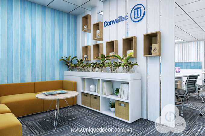Thiết Kế Thi Công Nội Thất Văn Phòng Công Ty Convatec