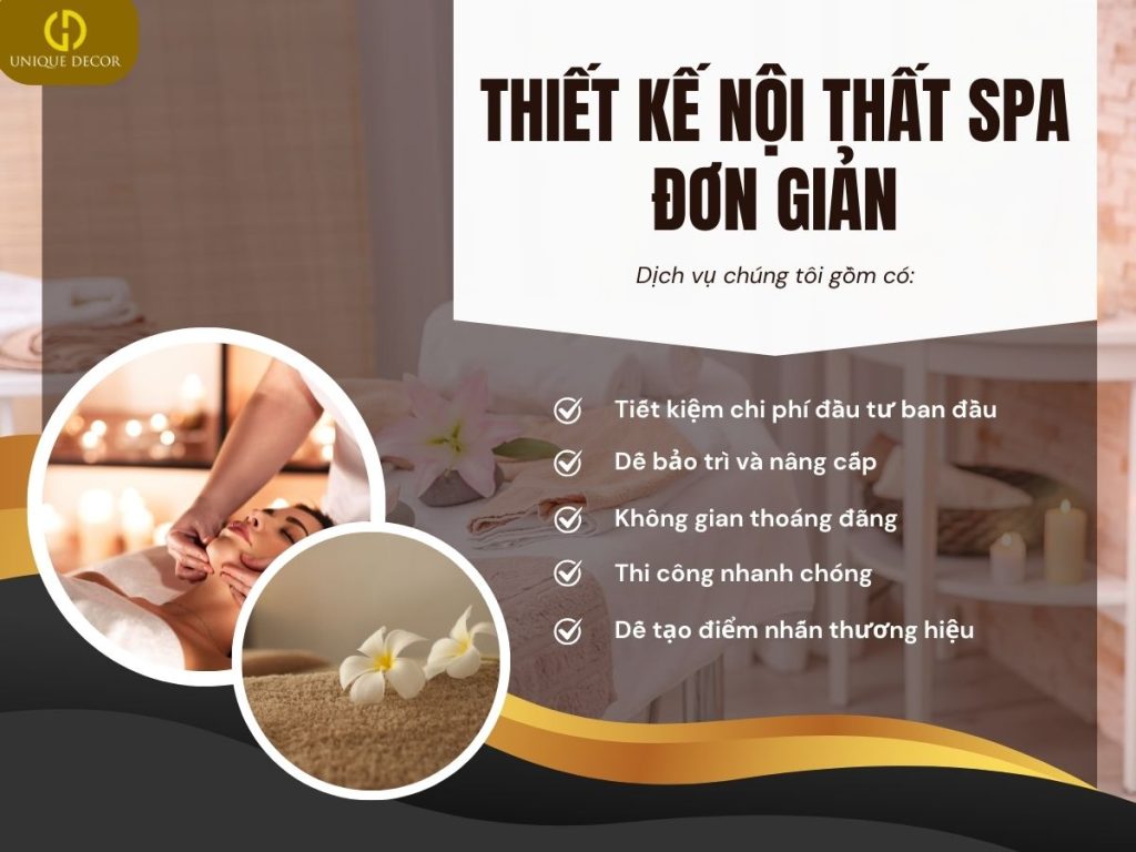 Thiết Kế Nội Thất Spa Nhỏ Đẹp, Tối Ưu Chi Phí