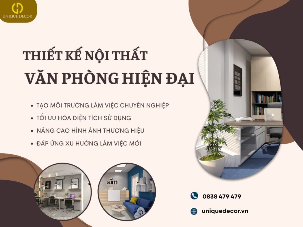 Thiết Kế Nội Thất Văn Phòng Hiện Đại: Tạo Không Gian Làm Việc Sáng Tạo